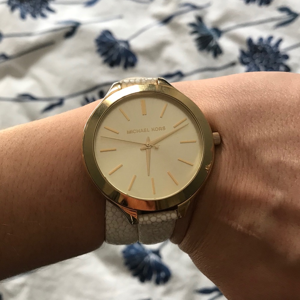Michael Kors wrap-around watch